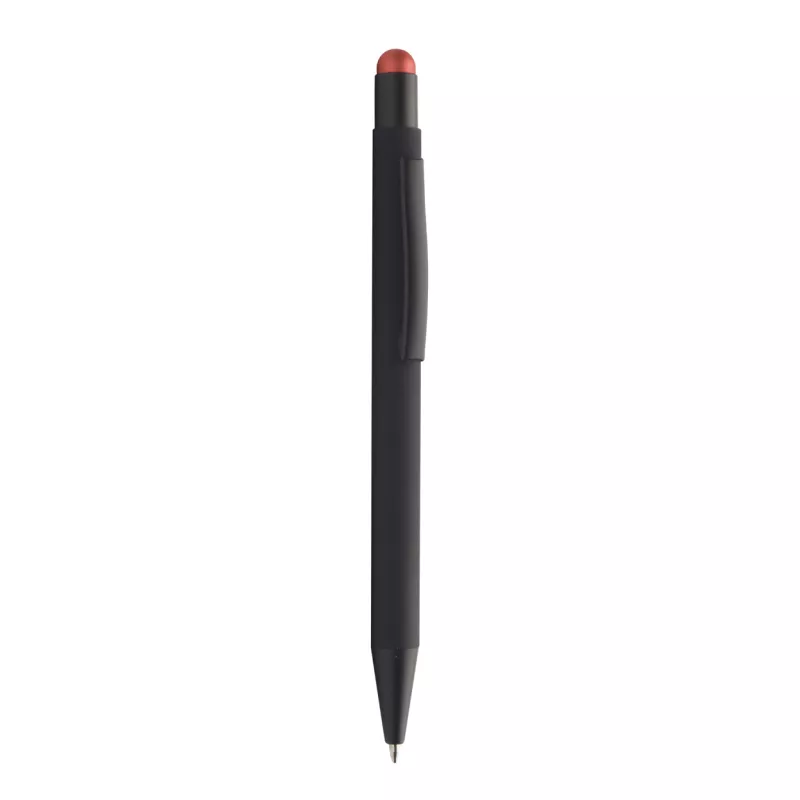 Długopis metalowy z kolorowym grawerem Pearly - czerwony (AP845170-05)