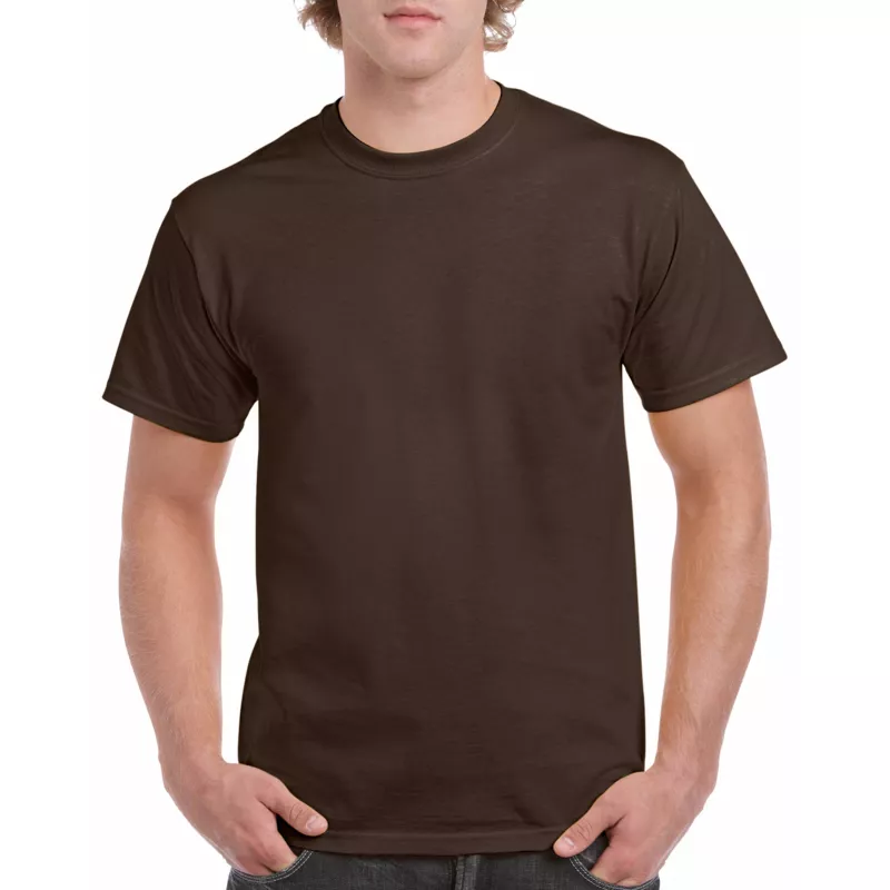 Koszulka bawełniana 180 g/m² Gildan Heavy Cotton™ - Dark Chocolate (5000-DARK CHOCOLATE)