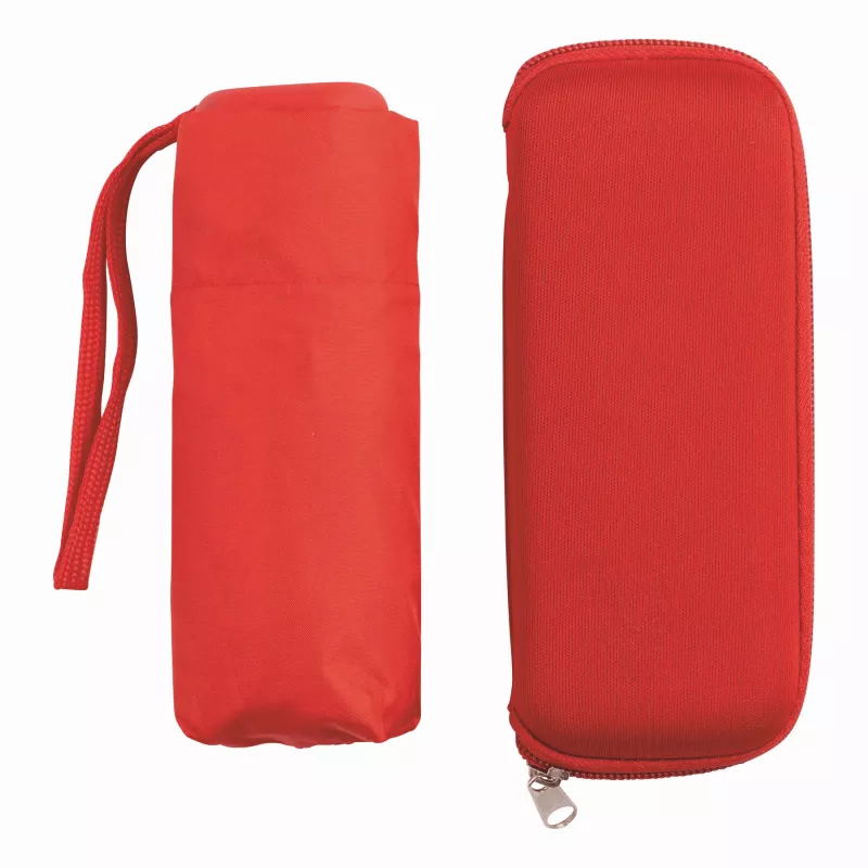 Lekki, super-mini parasol - czerwony (56-0101052)