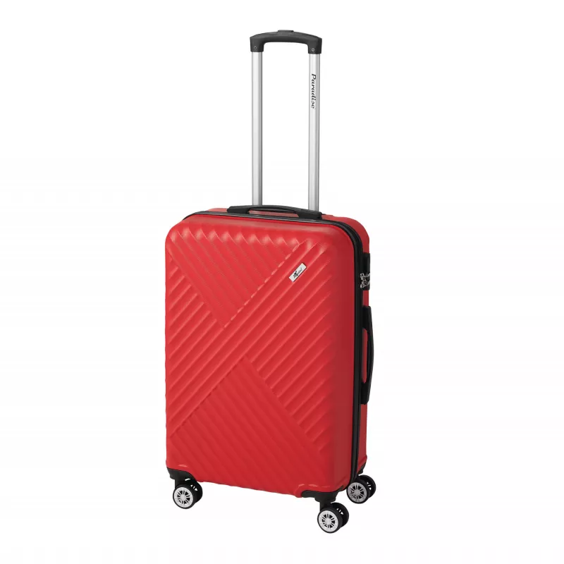 Zestaw walizek - czerwony (56-2220003)