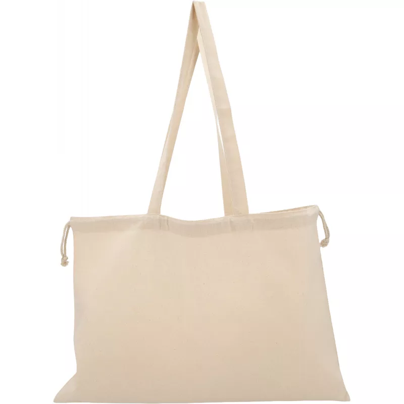 Torba z bawełny organicznej z długimi uszami 180 g/m2 DALE - beżowy (6322113)