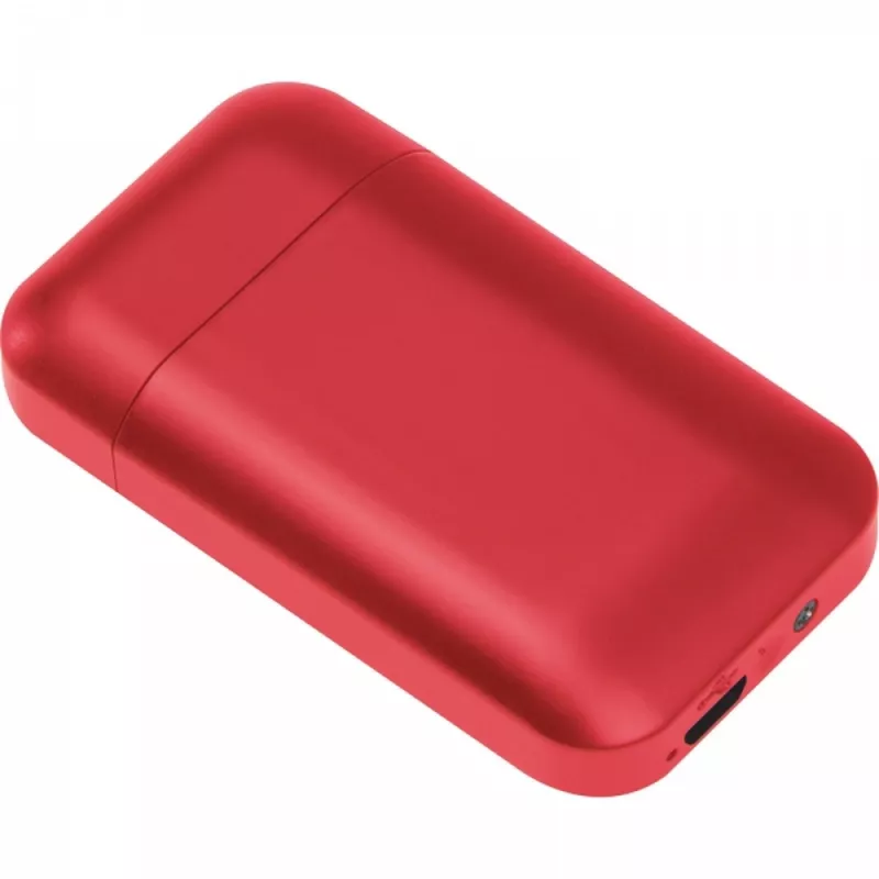 Zapalniczka z ładowaniem USB SIMONA - czerwony (9097605)