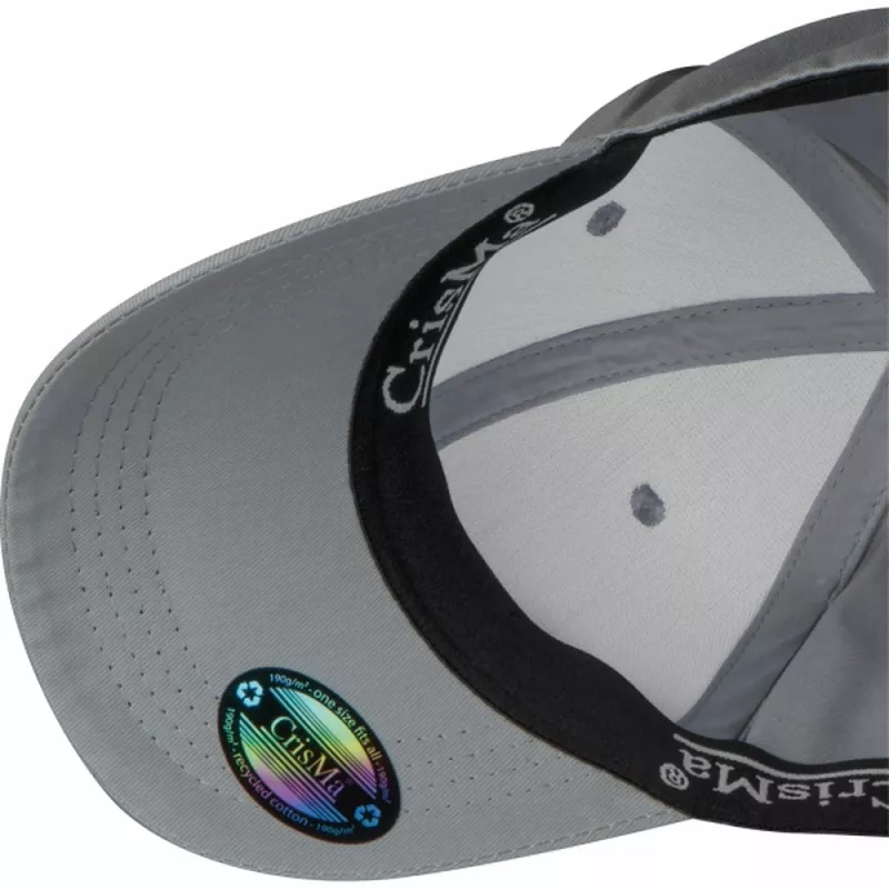 Czapka z daszkiem bawełniana 6 paneli CrisMa 190 g/m2 FRIEDA - szary (5379707)