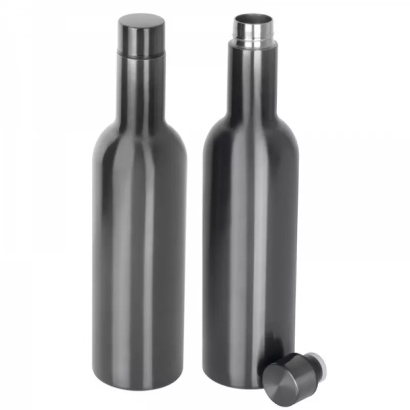 Butelka termiczna MONTALCINO 750 ml - ciemnoszary (088877)