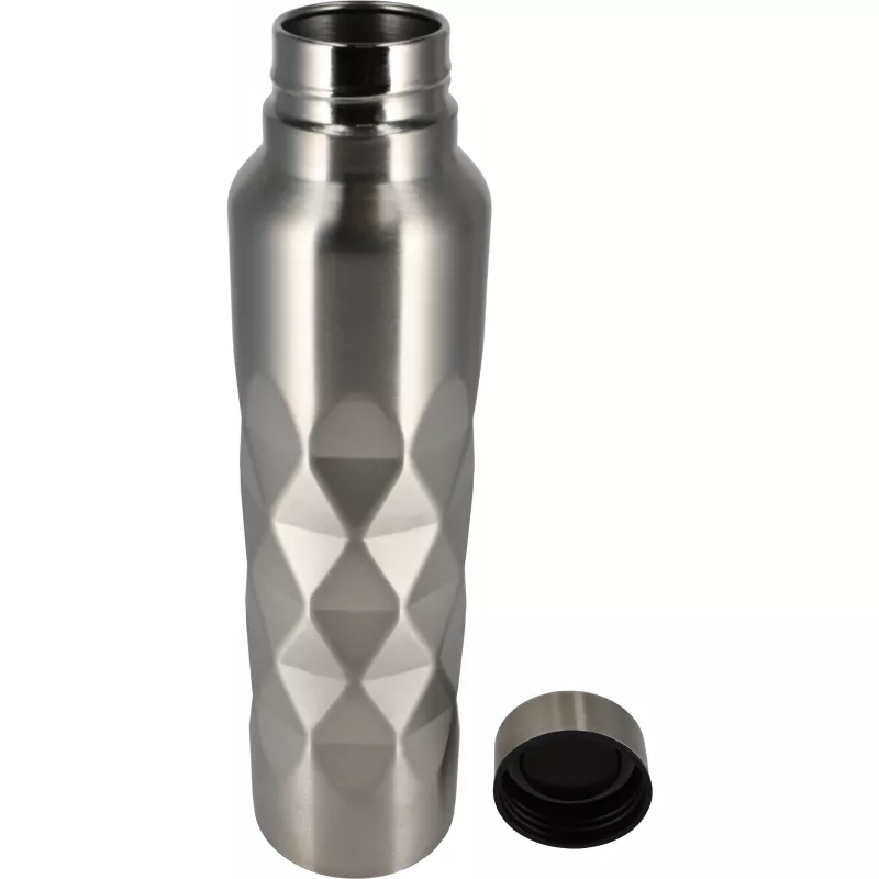 Butelka stalowa z recyklingu DENIZIL 1000 ml - szary (534207)