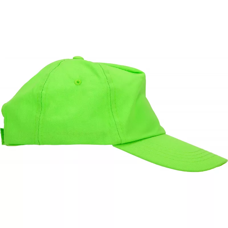 Czapka z daszkiem 5 paneli SANTA FE - jasnozielony (246629)