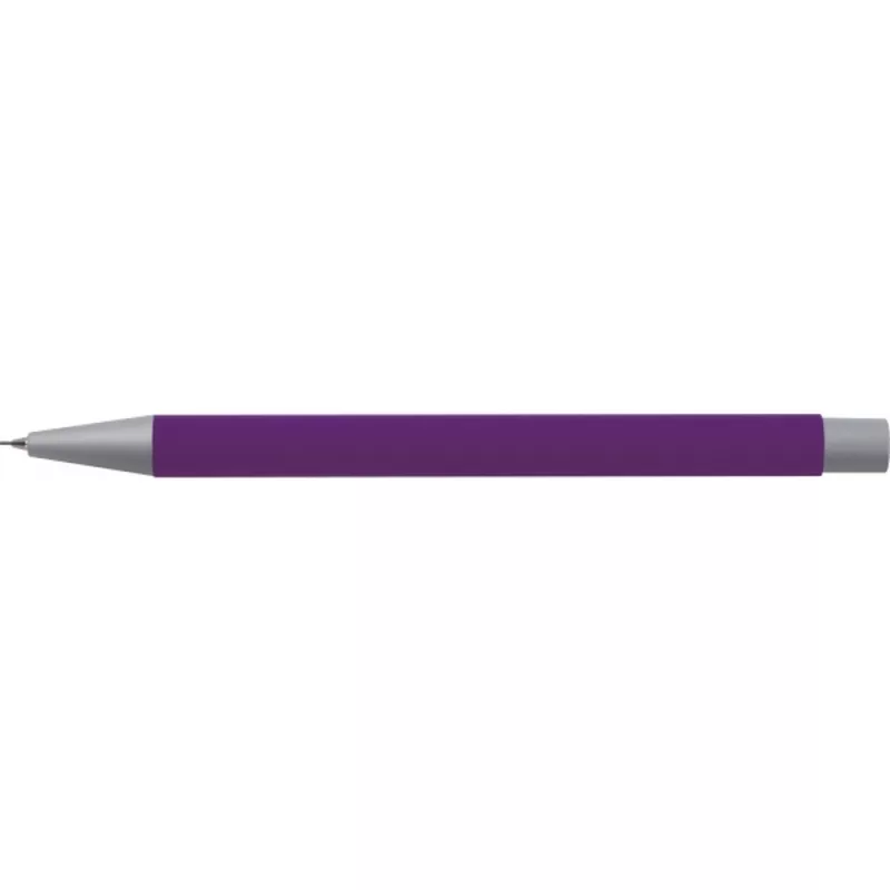 Ołówek automatyczny soft touch ANCONA - fioletowy (386912)