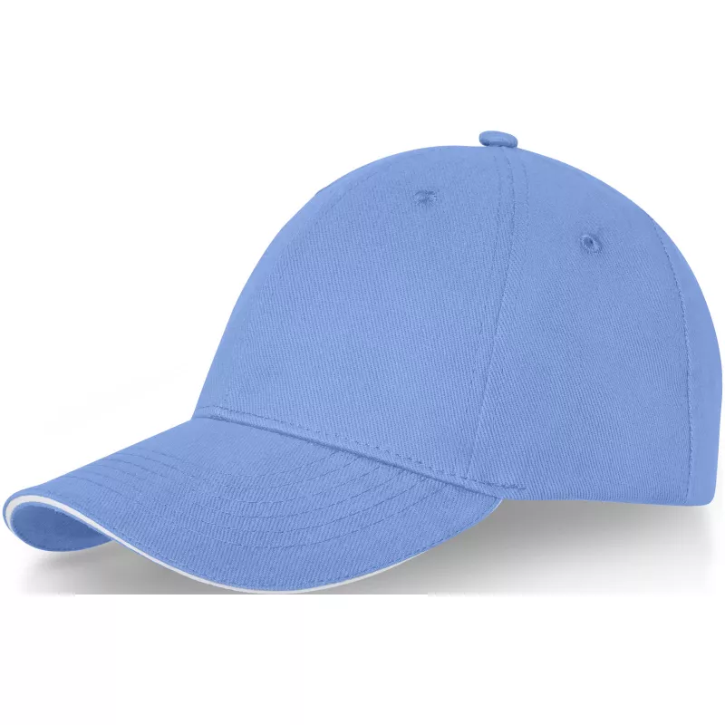 6-panelowa czapka baseballowa Darton - Jasnoniebieski (38679400)