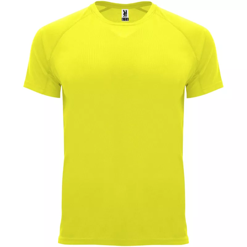 Koszulka techniczna 135 g/m² ROLY BAHRAIN 0407  - Fluor Yellow (R0407-FLYELLOW)