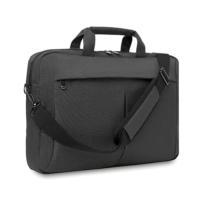 Torba na laptopa 15" z poliestru 360D STOCKHOLM - Szary (MO8957-07)