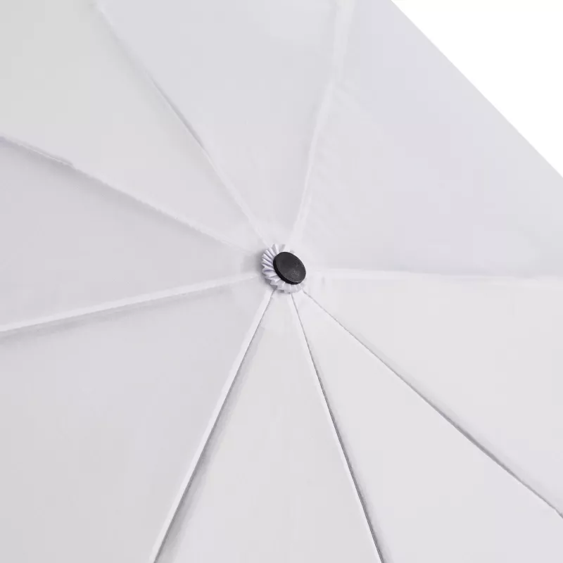Automatyczny, wiatroodporny, kieszonkowy parasol - biały (56-0101312)
