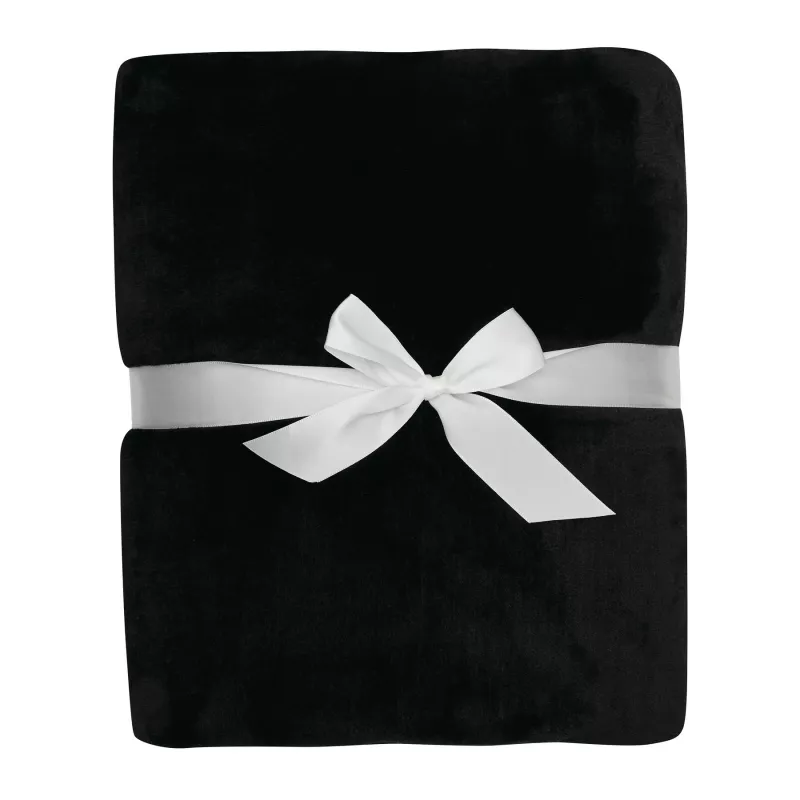 Przytulny koc - czarny (56-0604120)