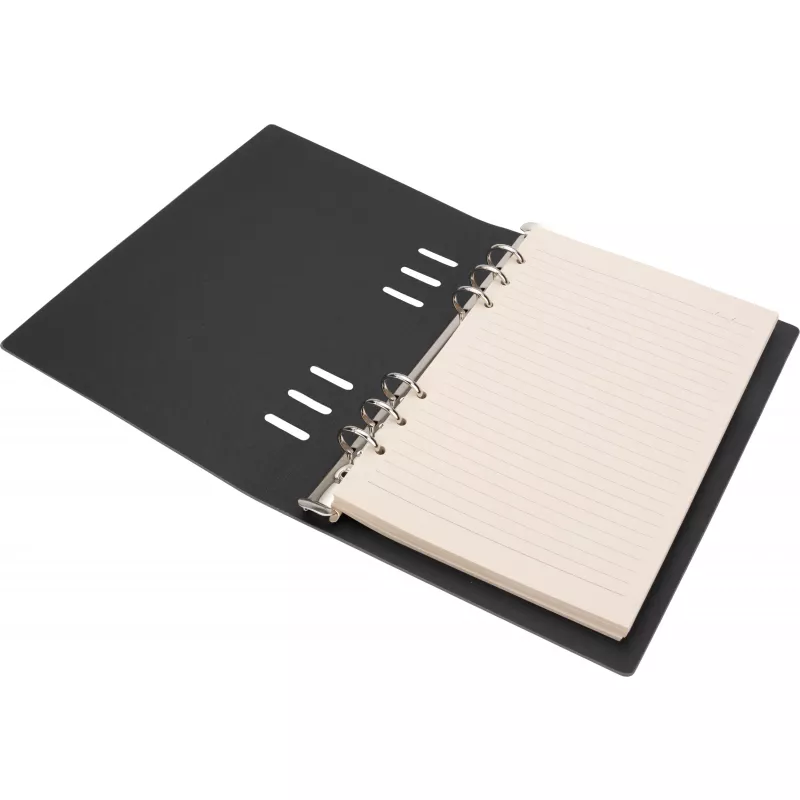 Kołonotatnik A5 w linie z trzciny cukrowej ROSARIA - szary (2525307)