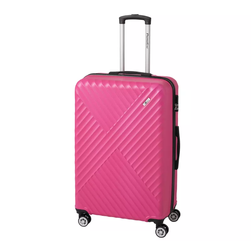 Zestaw walizek - różowy (56-2220008)