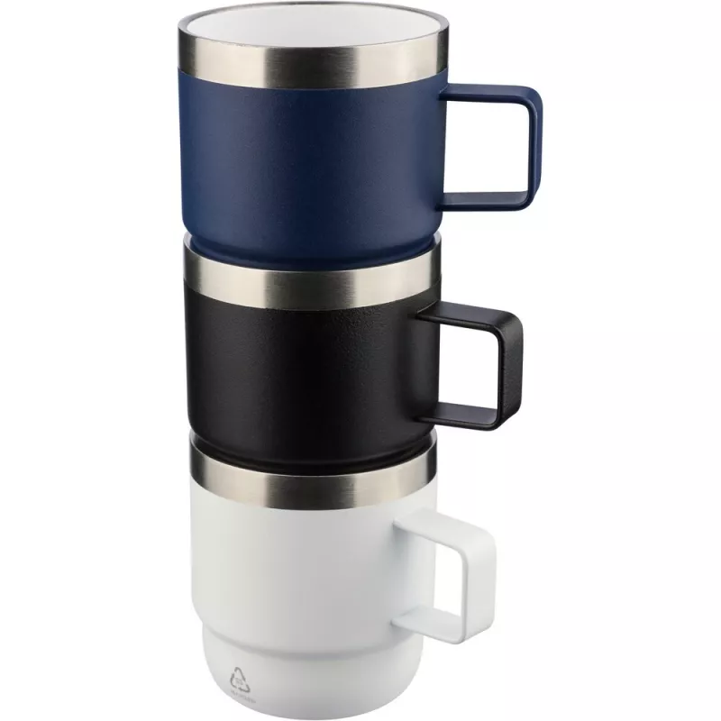 Kubek z powłoką ceramiczną wewnątrz 180 ml - biały (VB106-02)