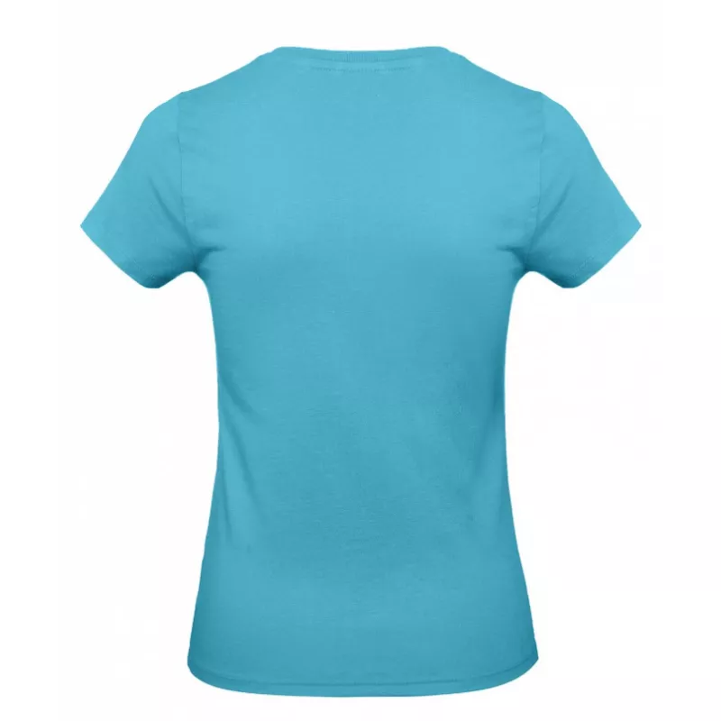 Damska koszulka reklamowa 185 g/m² B&C #E190 / WOMEN - Swimming Pool (442) (TW04T/E190-SWIMMING POOL)