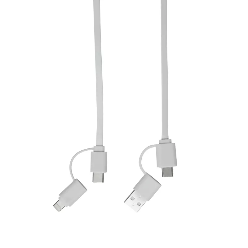 Kabel do ładowania i przesyłania danych - biały (56-1107109)
