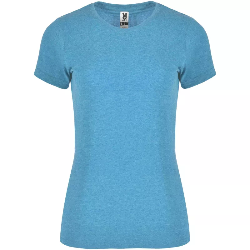 Fox koszulka damska z krótkim rękawem - Heather Turquoise (R6661-HETURQUOISE)