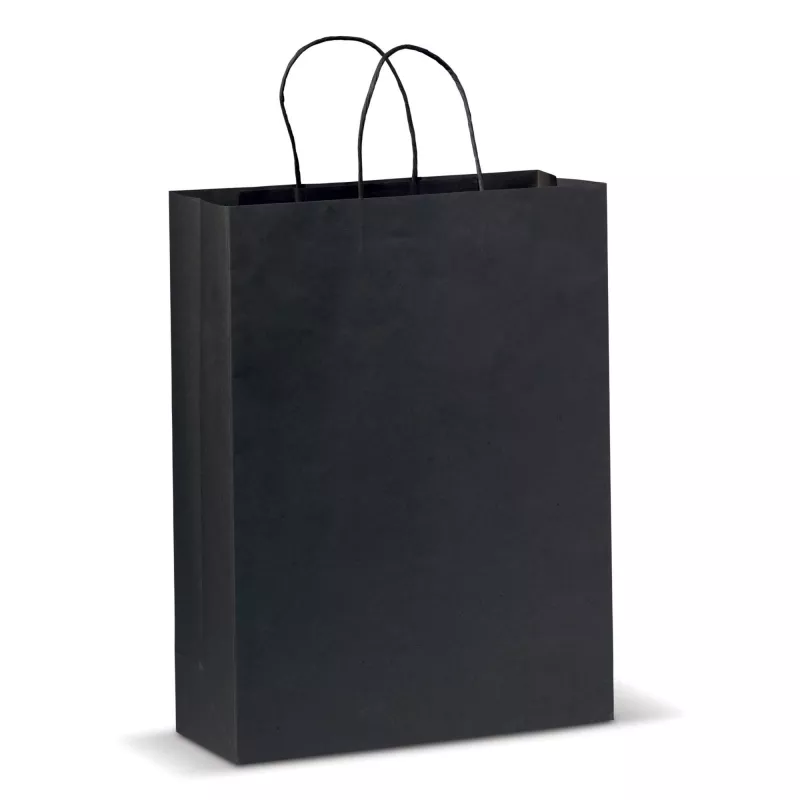 Papierowa torba 30x40x12 cm 120g/m² - czarny (LT91718-N0002)
