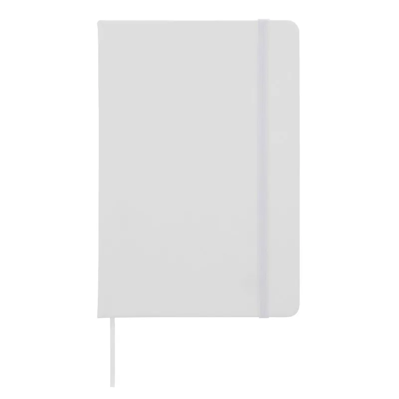 Notatnik A5 z kartkami w kropki FSC - biały (LT92064-N0001)