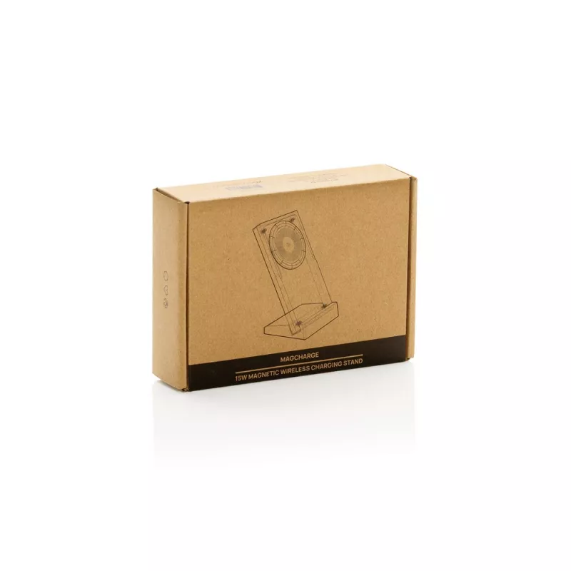 Magnetyczna ładowarka bezprzewodowa 15W Magcharge - neutralny (P309.0800)