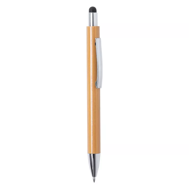 Zharu długopis dotykowy, bambusowy - naturalny (AP721866-10)