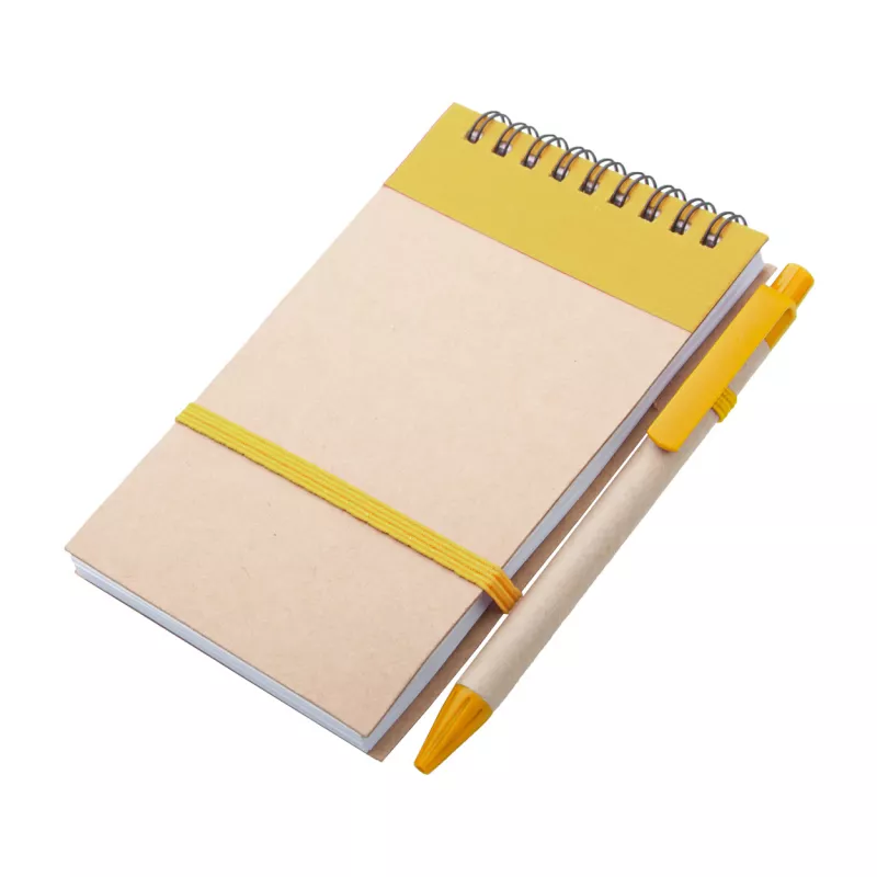 Ecocard notatnik - żółty (AP731629-02)
