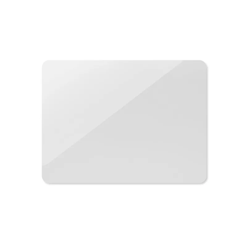 Magnes prostokątny z PVC 7,5x5 cm MAGREC 75 - Bialy (MO2846-06)