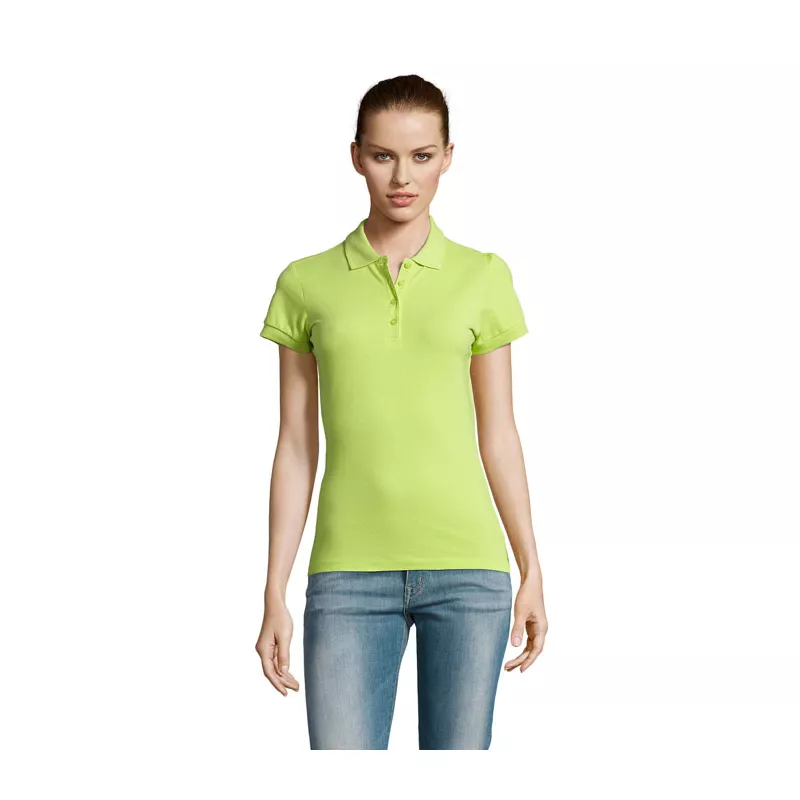 Koszulka polo damska piqué 170 g/m² Sol's PASSION - Apple Green (S11338-AG)