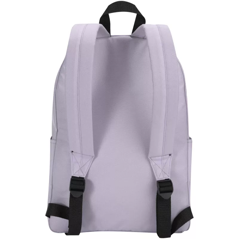 Byron plecak na 14-calowego laptopa o pojemności 16 l z recyklingu z certyfikatem GRS - Liljowy (13009635)