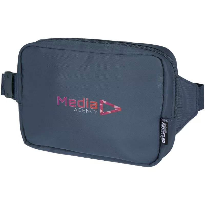 Trip Aware™, torba na ramię wykonana z materiałów z recyklingu, 1 l - Hale Blue (12076455)