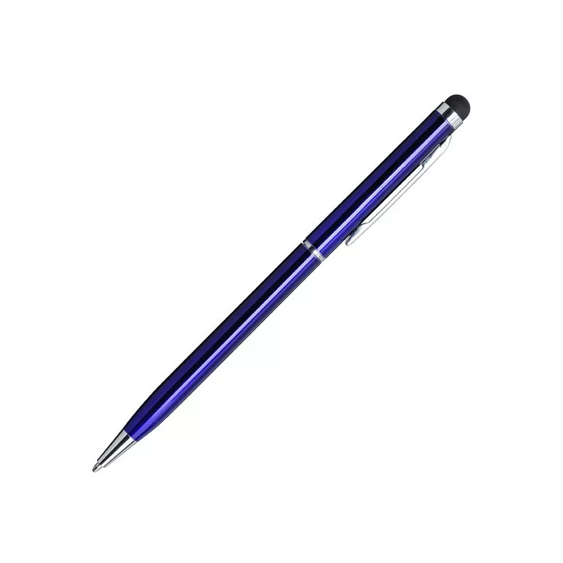 Długopis aluminiowy Touch Tip - niebieski (R73408.04)