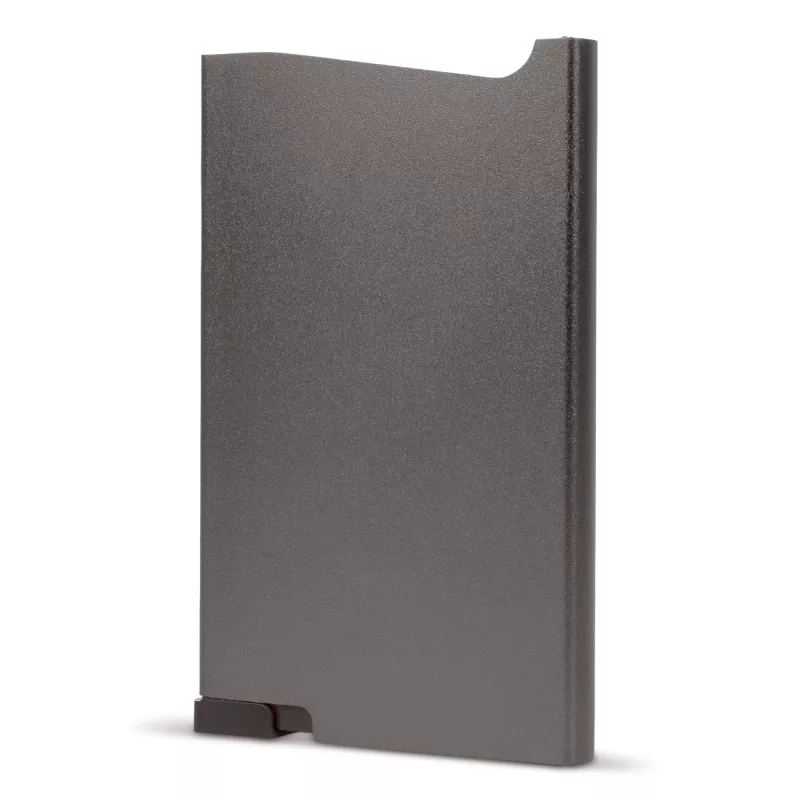 Aluminiowy card-holder - stalowoszary (LT91190-N0035)