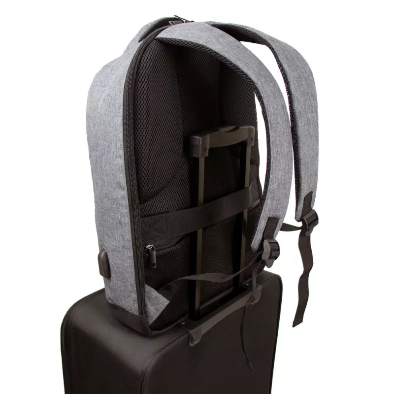 Plecak na laptopa 15,6" RPET B'RIGHT | Henry - szary (V8298-19)