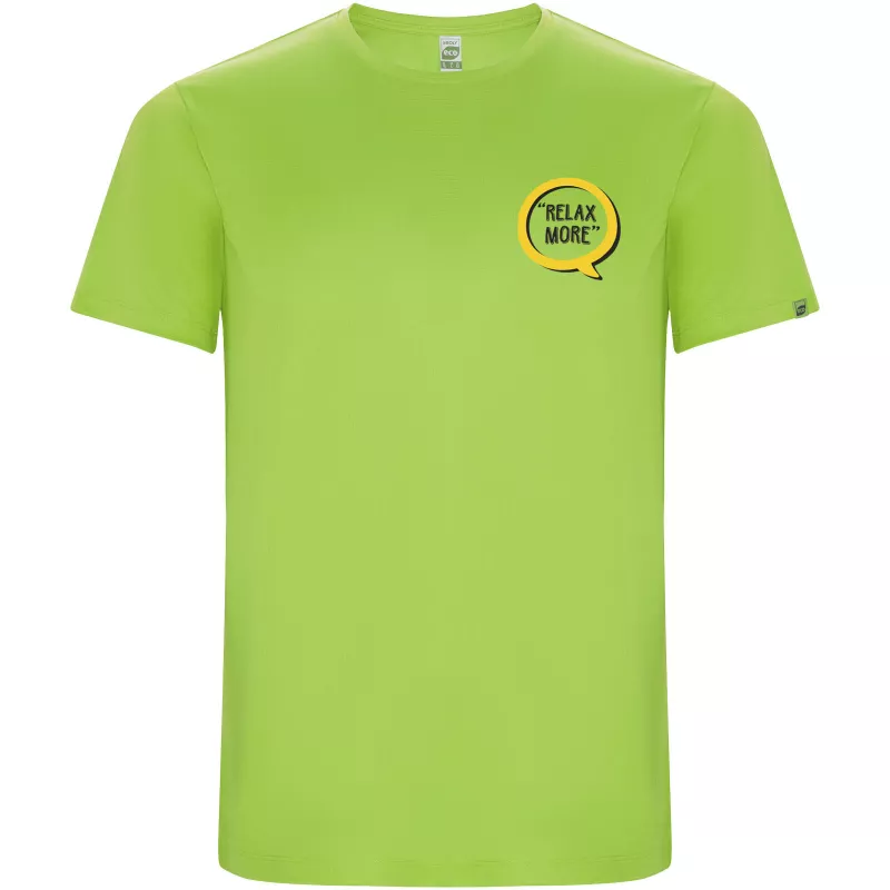 Koszulka sportowa poliestrowa 135 g/m² ROLY IMOLA 0427 - Lime / Green Lime (R0427-LMGRLIME)