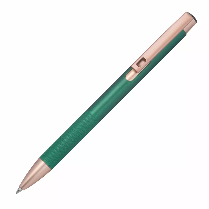 Długopis aluminiowy z recyklingu - zielony (1527009)