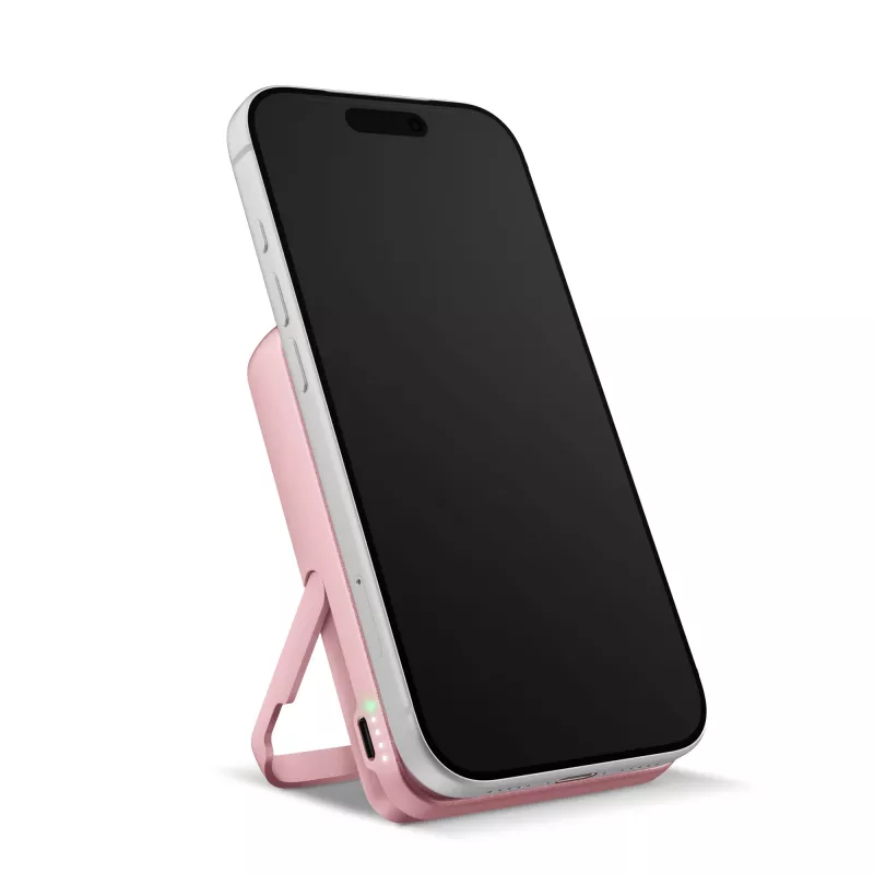 Fresh 'n Rebel Powerbank bezprzewodowy 10000 mAh kompatybilny z MagSafe - różowy (LT49745-N0076)