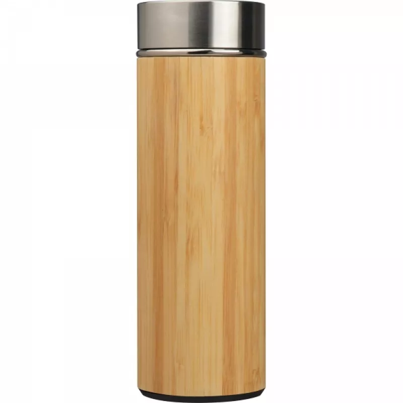 Butelka bambusowa 350 ml RAMON - beżowy (6166713)