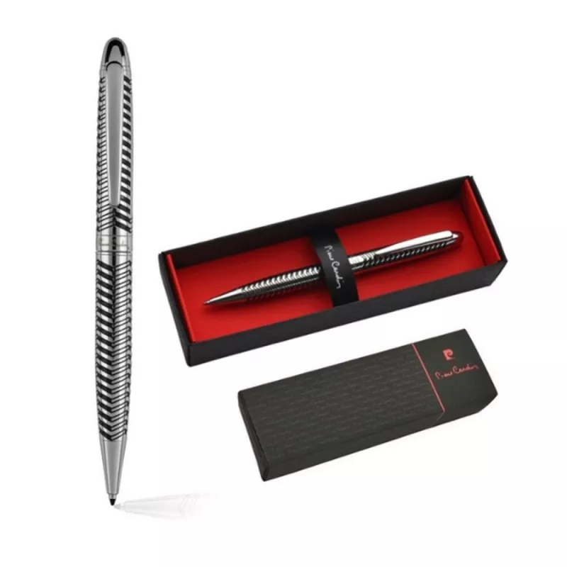 Długopis metalowy ELODIE Pierre Cardin - szary (B0100300IP307)