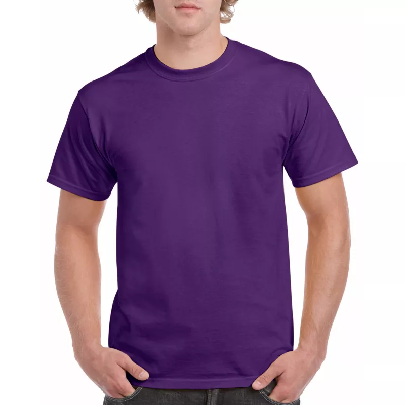 Koszulka bawełniana 180 g/m² Gildan Heavy Cotton™ - Purple (5000-PURPLE)