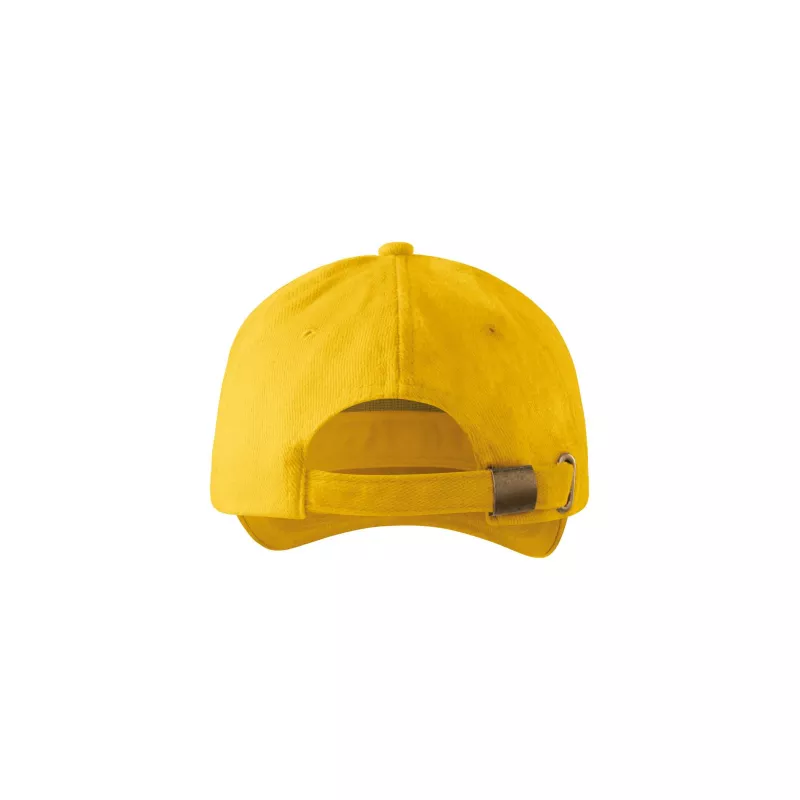 Reklamowa czapka z daszkiem 5 panelowa Malfini 5P 307 - Żółty (ADLER307-żółTY)