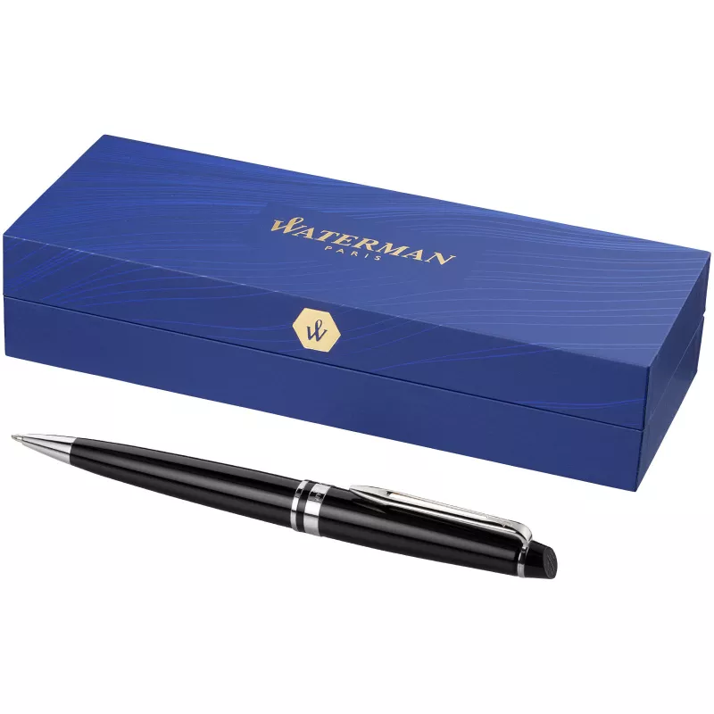 Długopis Waterman Expert - Czarny-Srebrny (10650504)