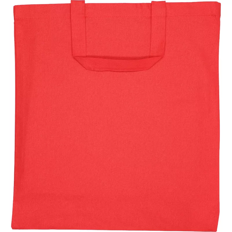 Torba bawełniana z krótkim uchem 140 g/m2 MARSHALL - czerwony (6068005)