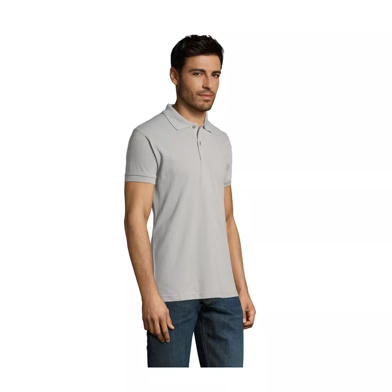 Koszulka polo męska piqué 180 g/m² Sol's PERFECT MEN - Pure Grey (S11346-PG)