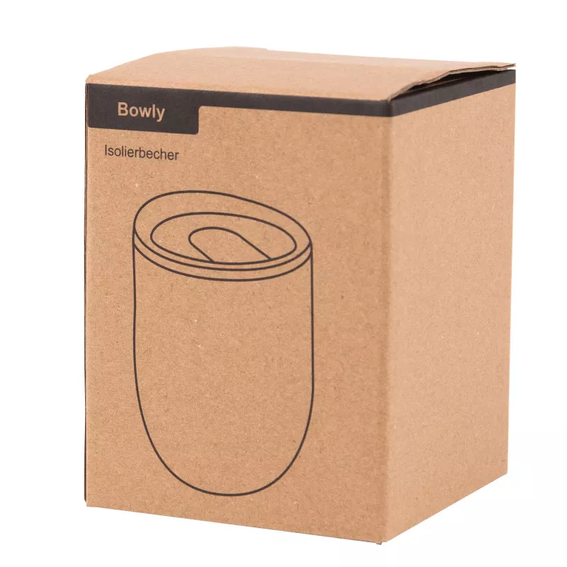 Kubek termiczny BOWLY - czerwony (56-0304564)