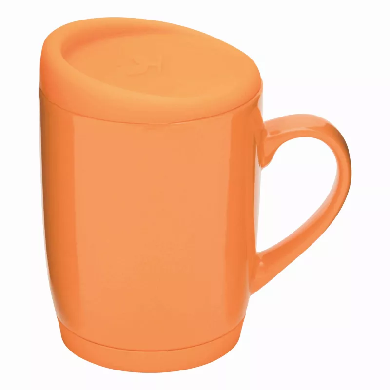 Kubek ceramiczny - pomarańczowy (56-0340094)