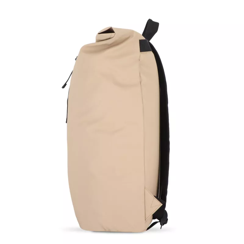 Powlekany PU plecak R-PET 600D o pojemności 20 l - ecru (LT95357-N0054)