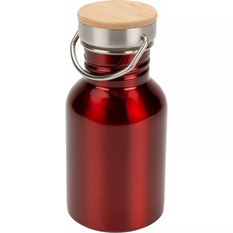 Butelka stalowa OSLO 300 ml - czerwony (297205)