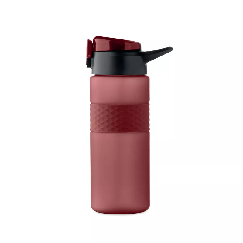 Butelka z RPET ze słomką 700 ml ISJFORDEN - Burgund (MO2755-02)