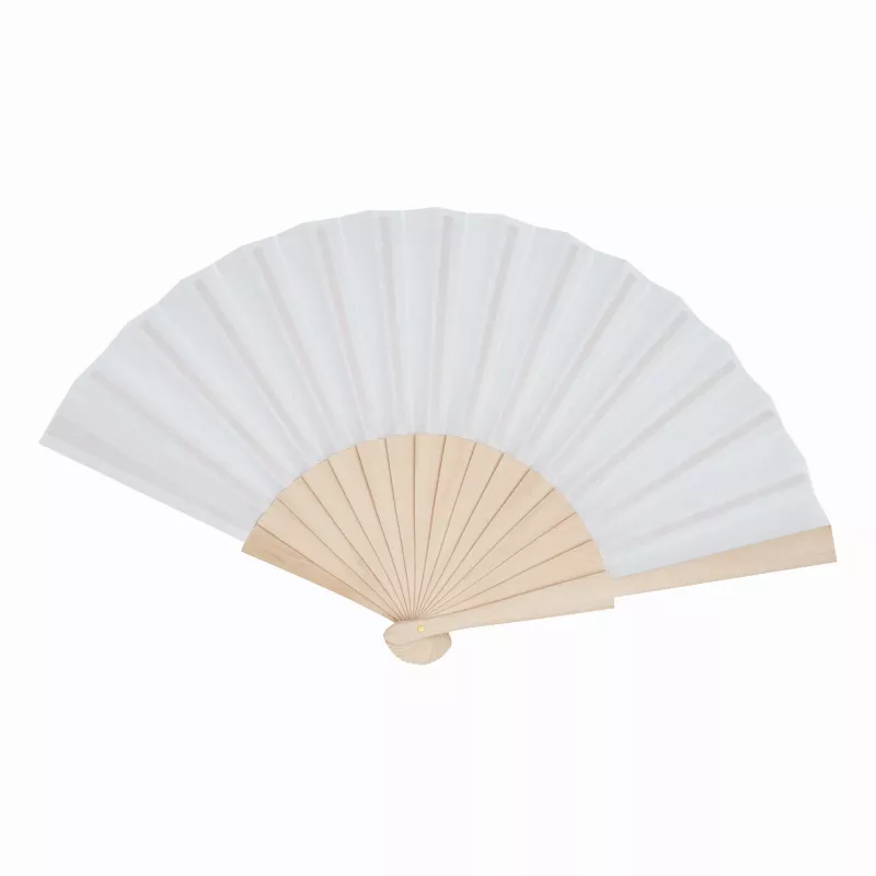 Składany wachlarz - biały (56-0906021)